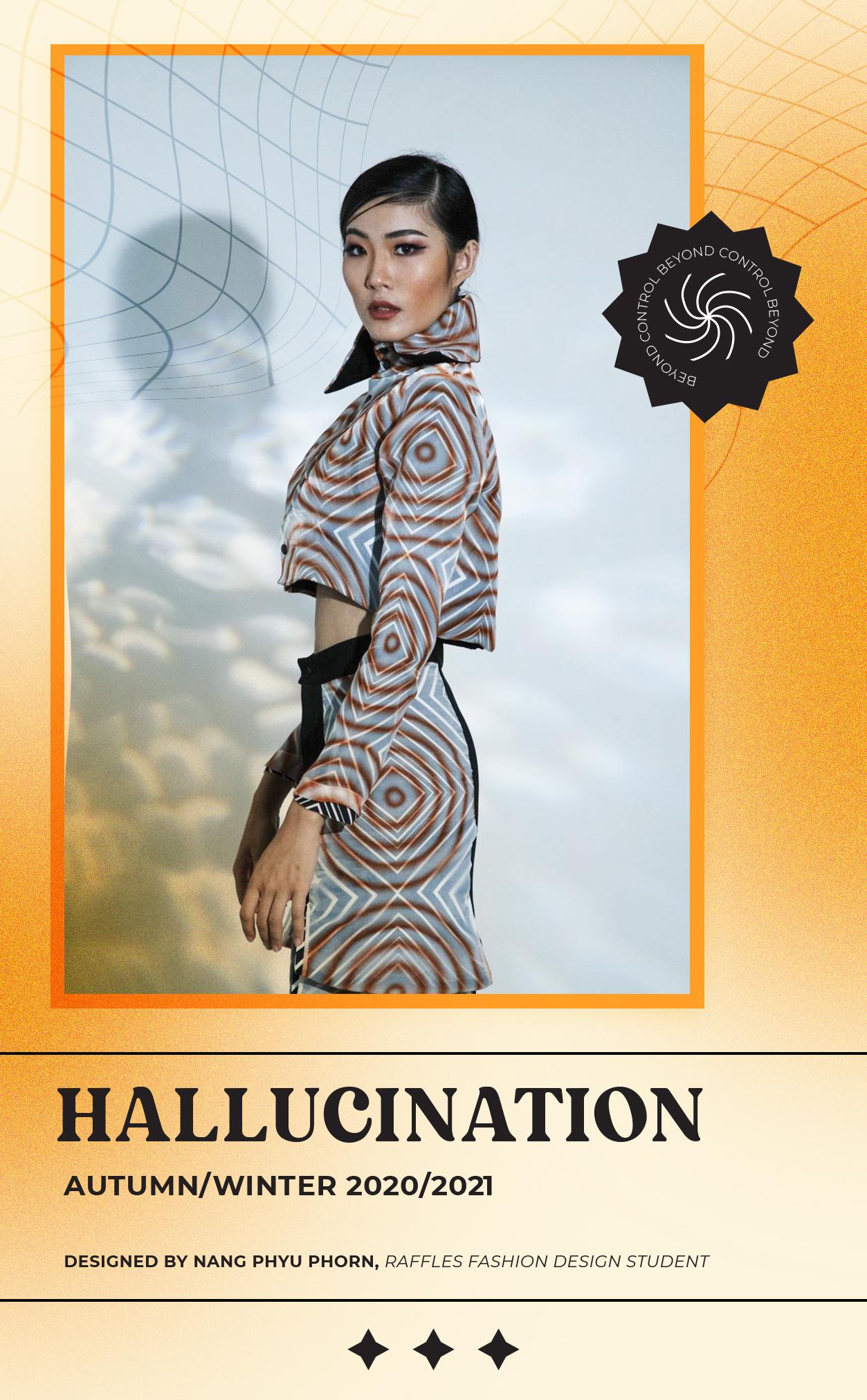 Fashion design work - Hallucination - Nang Phyu Phorn