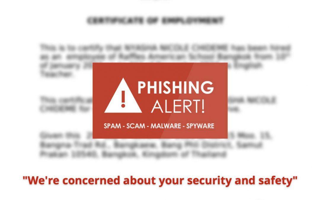 Phishing Alert